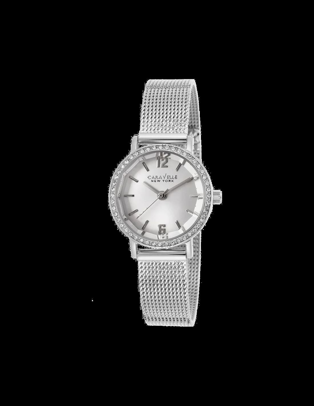 Montre Femme Caravelle by Bulova Réf. 43L170 Cadran et Bracelet Argent