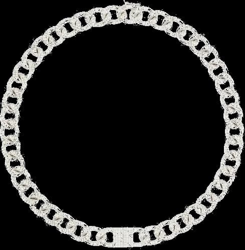 Collier unisexe APM Monaco AX151 en acier inoxydable argenté