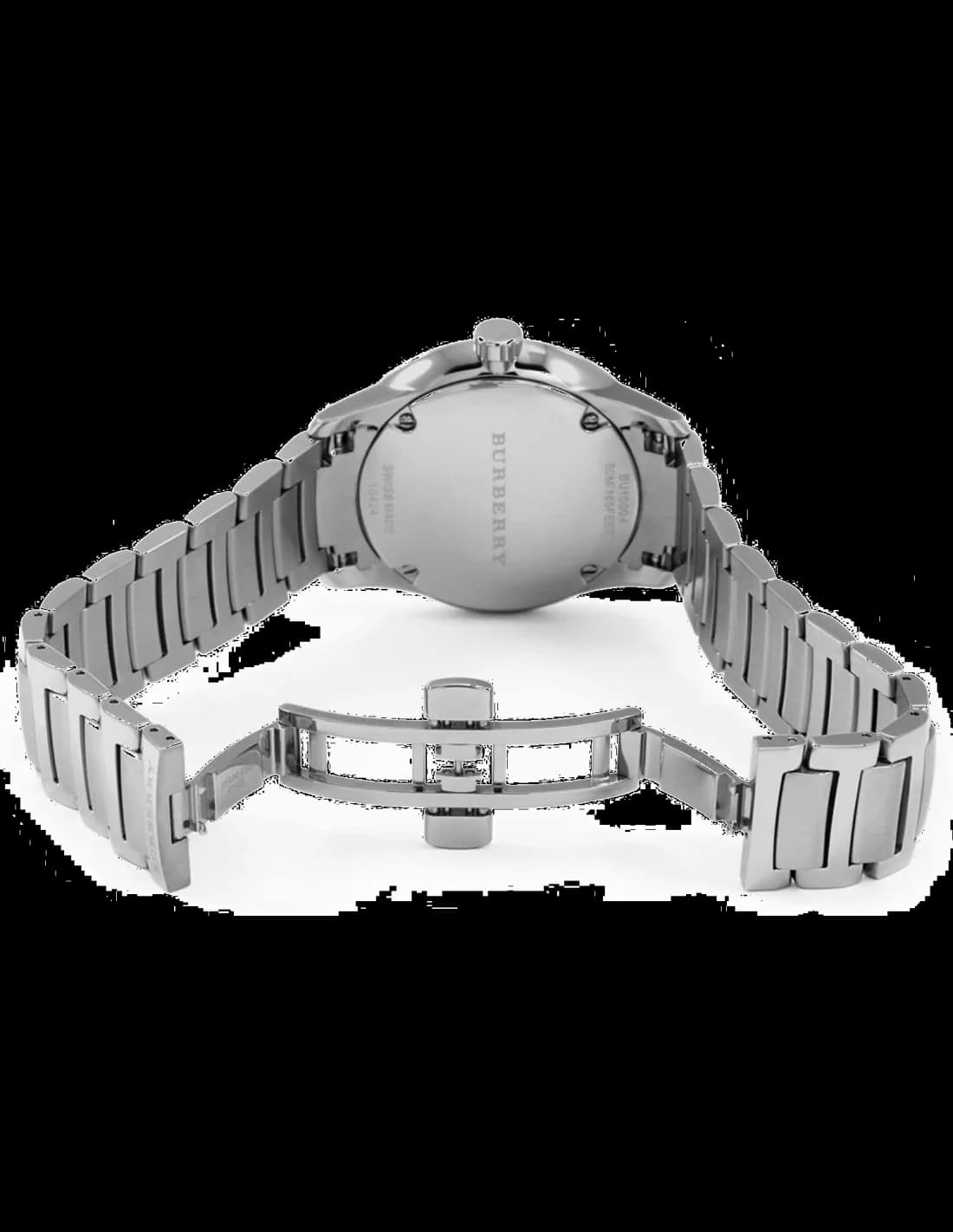 Montre Homme Burberry BU10004 Cadran Gris Acier Inoxydable vue 2