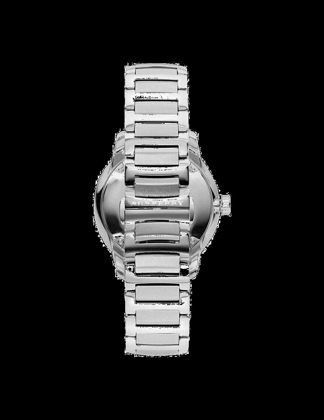 Montre Homme Burberry BU10005 Cadran Noir Cuir Cuir vue 2