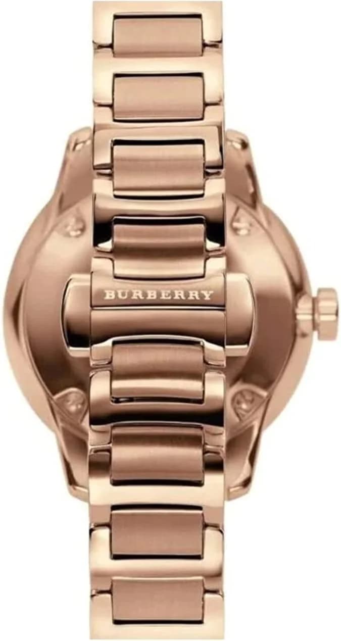 Montre Femme Burberry BU10116 Acier Inoxydable Or Rose 32mm vue 2