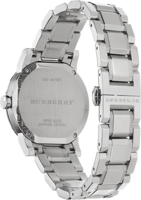 Montre Femme Burberry BU9100 The City Acier Argent Swiss Made vue 2