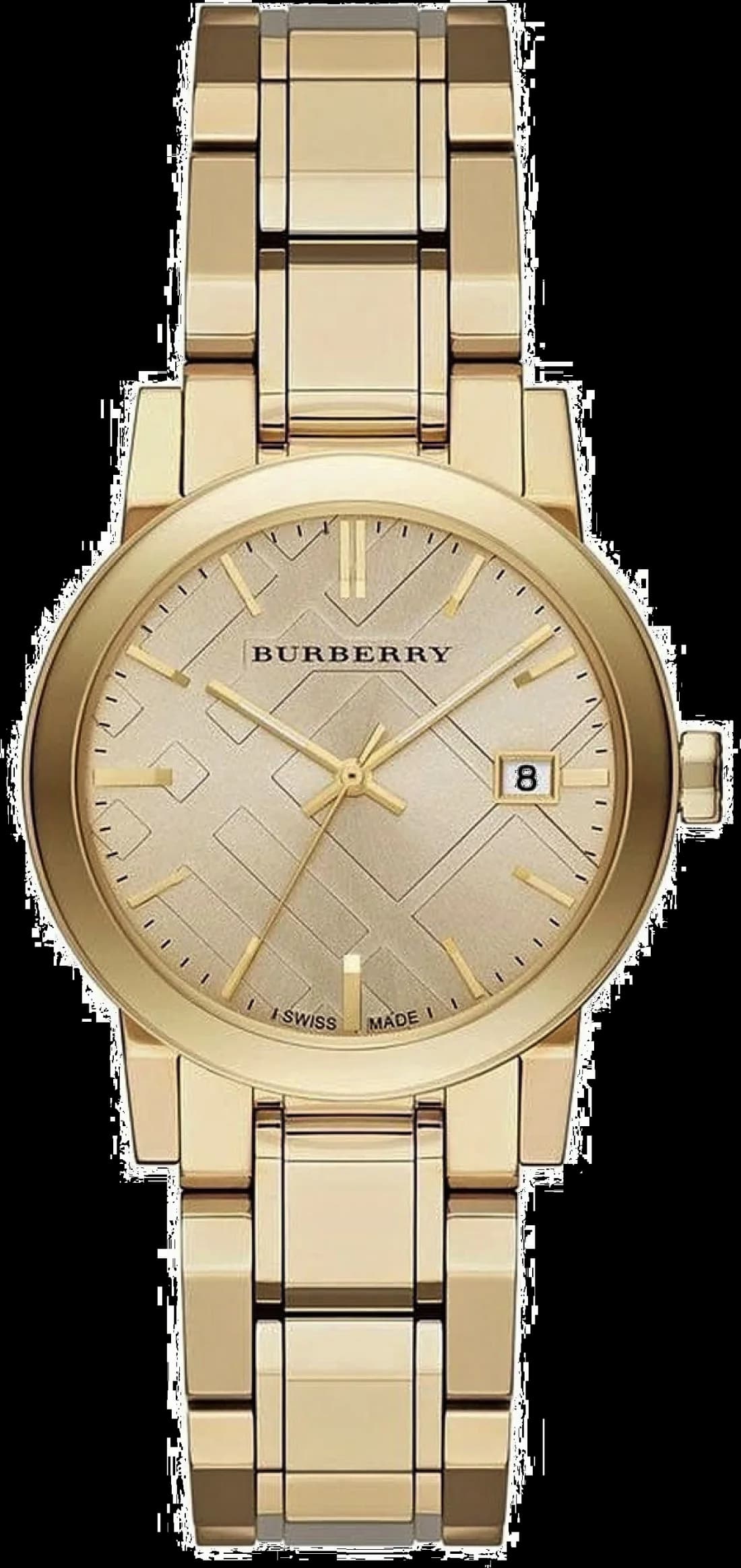 Montre Femme Burberry BU9134 The City Acier Inoxydable Doré