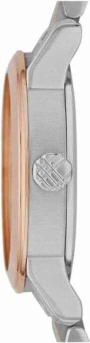 Visage cadran Burberry BU9205 avec aiguilles dauphine, index bâtons et guichet date à 3h soleillé