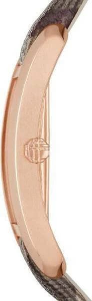Attache bracelet Burberry BU9408 en cuir marron cousu main et boucle ardillon en acier inoxydable