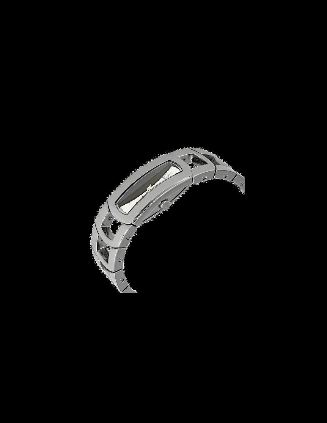 Visage cadran Calvin Klein K3Y2S118 présente index appliqués en acier et aiguilles dauphine polies pour lisibilité optimale