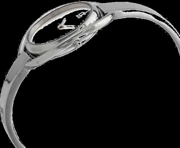 Visage cadran Calvin Klein K4F2N116 avec aiguilles dauphine polies et guichet date à 3h, précision quartz