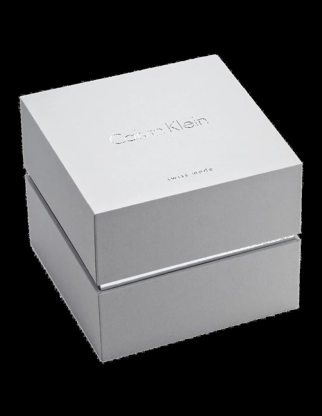 Attache bracelet Calvin Klein K8G23121 en acier inoxydable avec mailles milanaises souples et fermoir déployant gravé