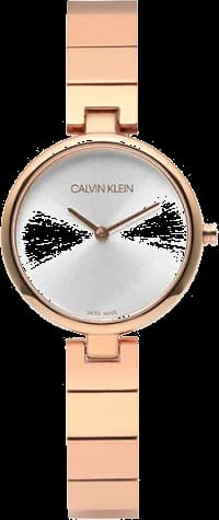 Montre Femme Calvin Klein Authentic K8G23646 en acier inoxydable doré rose