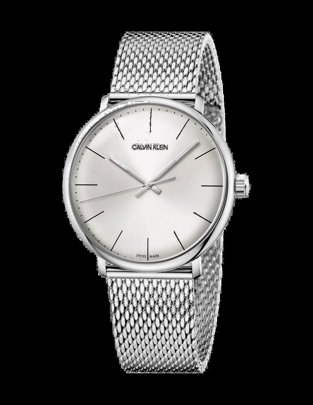 Montre Homme Calvin Klein High Noon K8M21126 en Acier Argenté