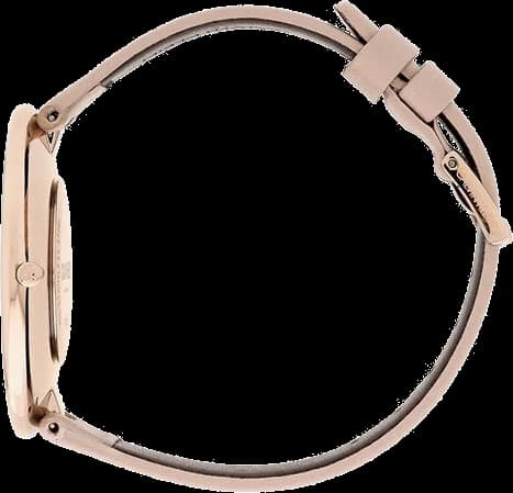 Attache bracelet Calvin Klein K8Y236Z6 en cuir véritable rose, boucle ardillon en acier inoxydable, confort optimal