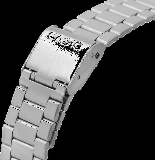 Montre Casio Vintage A168WER-2AEF - Acier Inoxydable, Cadran Bleu Digital - Unisexe vue 4