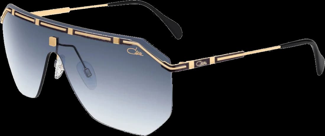 Lunettes de soleil Cazal 9089 masque pilote - Monture métal - Unisexe