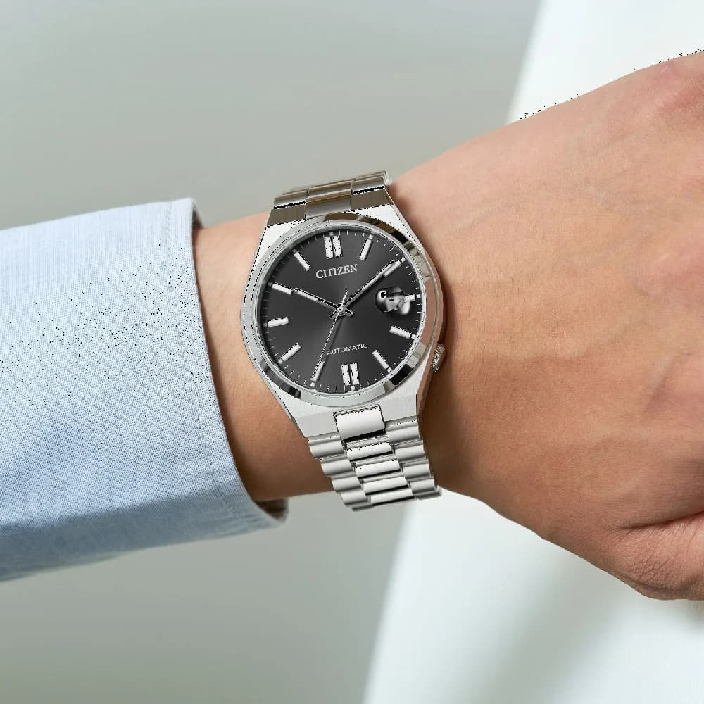 Montre Homme Citizen NJ0150-81E Automatique Cadran Noir Acier Inoxydable vue 4