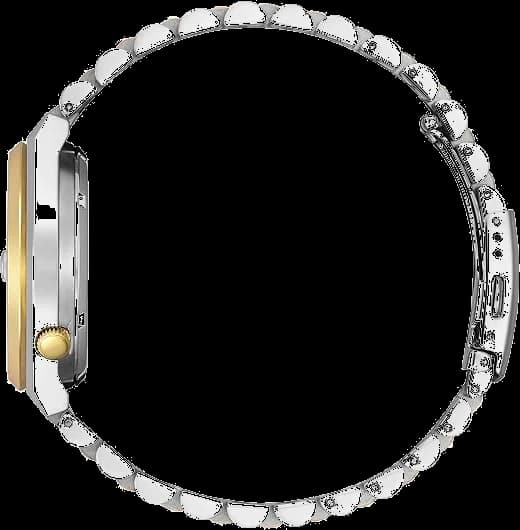 Montre Citizen Tsuyosa Automatique NJ0154-80H - Cadran Gris, Bicolore Acier/Or Rose - Unisexe vue 3