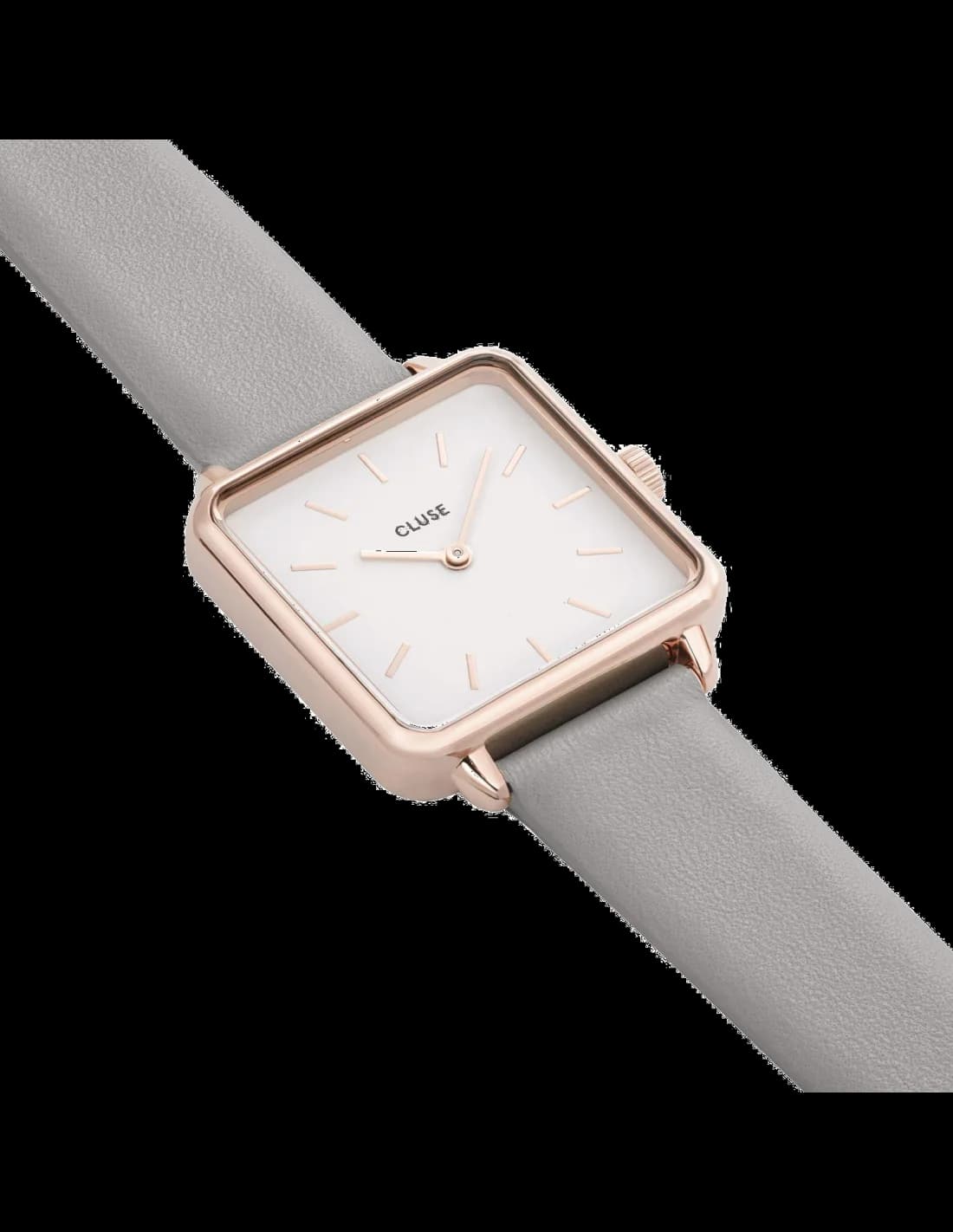 Attache bracelet Cluse CL60005 en mesh doré souple avec fermoir à glissière ajustable