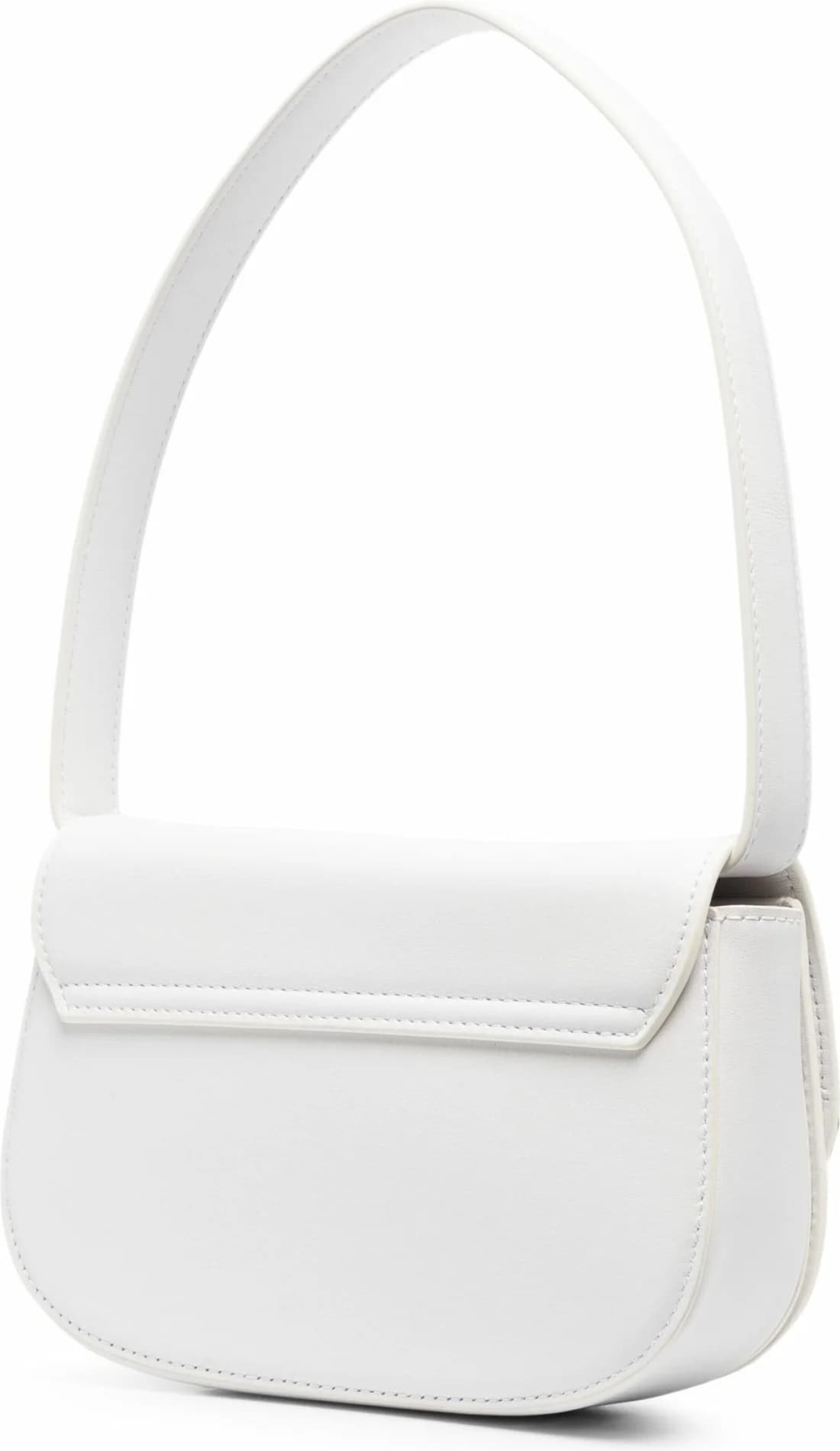 Sac à main Diesel 1DR Medium en cuir blanc - Réf. 111503 - Pour femme vue 2