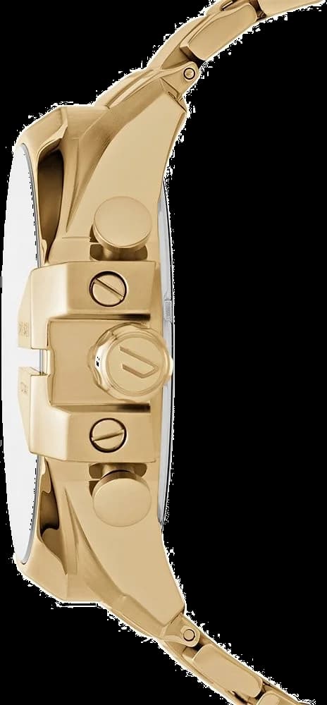 Montre Diesel Mega Chief DZ4360 pour Homme en Acier Doré vue 3