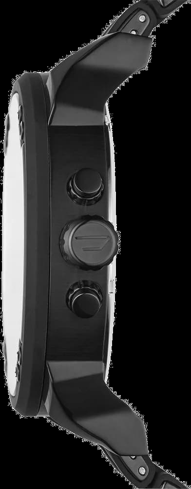 Visage cadran Diesel DZ7396 aiguilles squelette larges et index appliqués luminescents lisibilité optimale