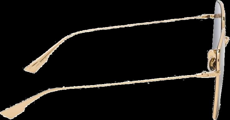 Lunettes de soleil Dior DIORSTELLAIRE1 en métal doré pour Femme