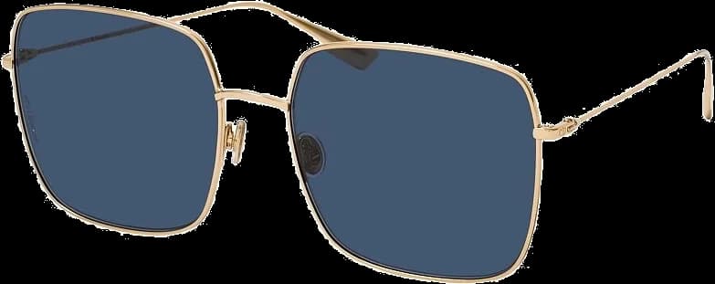 Lunettes de soleil Dior DIORSTELLAIRE1 en métal doré pour Femme vue 3