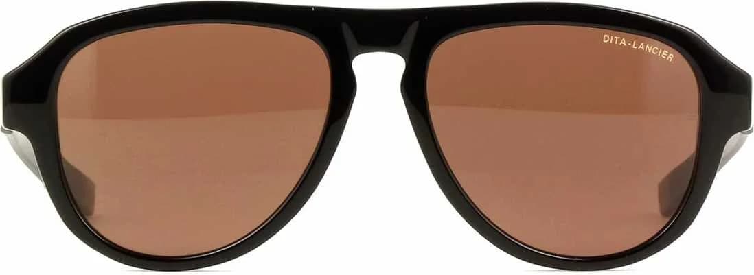 Lunettes de soleil Dita Lancier LSA-706 DLS706 A01 Noir - Monture Navigator unisexe en acétate vue 2