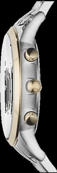 Visage cadran Emporio Armani AR11076 aux index appliqués et aiguilles dauphine, date à 3h, mouvement quartz précis