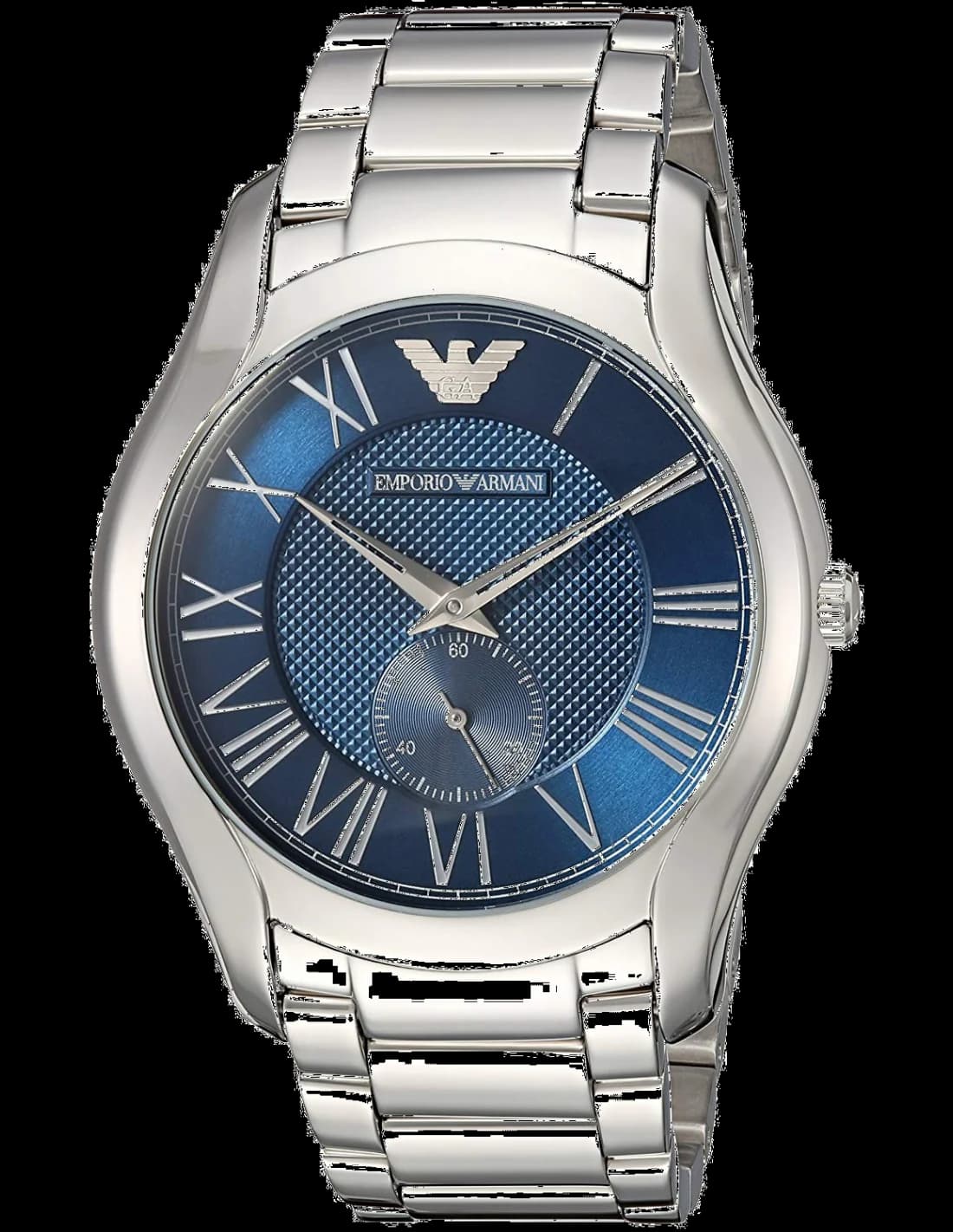 Montre Homme Emporio Armani AR11085 Cadran Bleu Acier Inoxydable