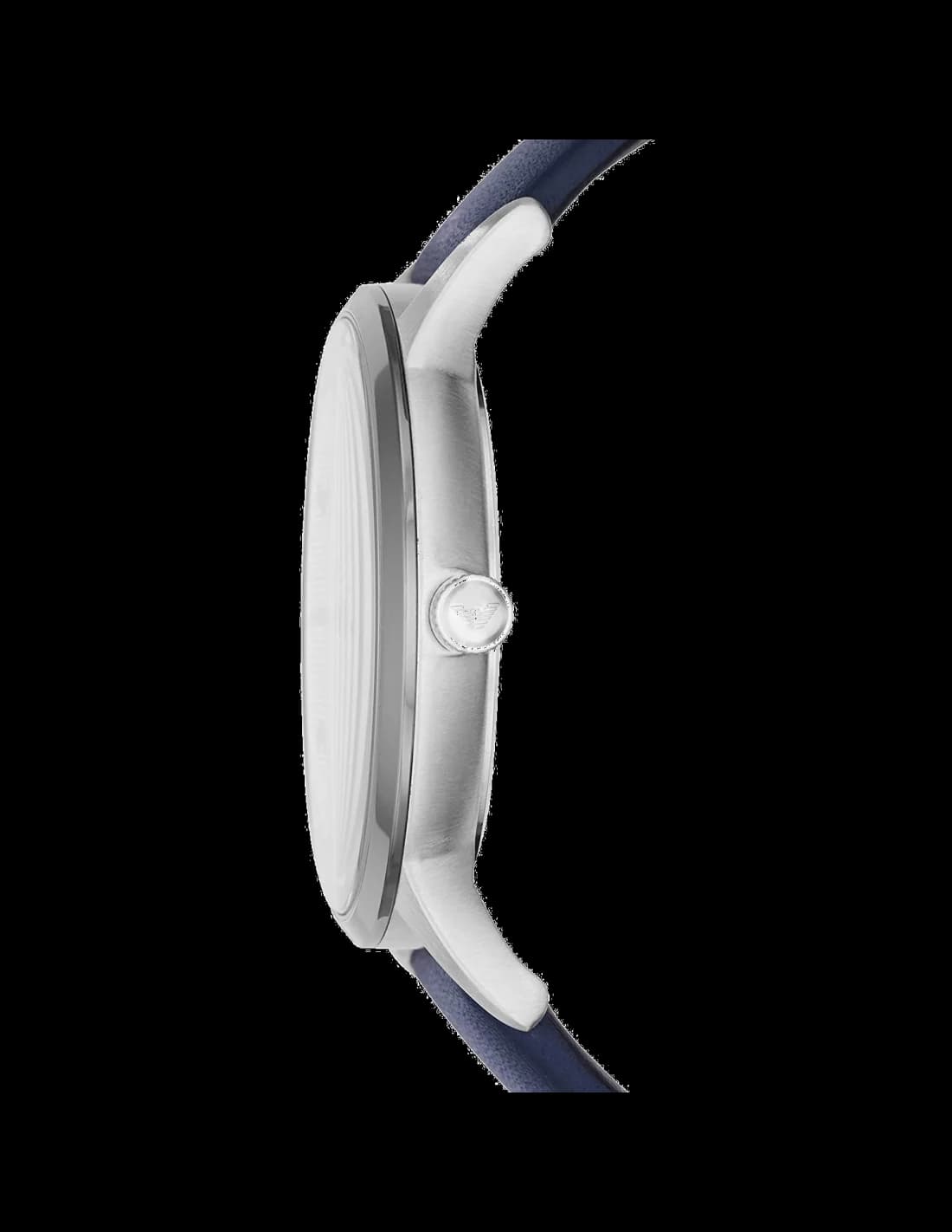Visage cadran Emporio Armani AR11119 affiche index bâtons appliqués et aiguilles dauphine polies sans date