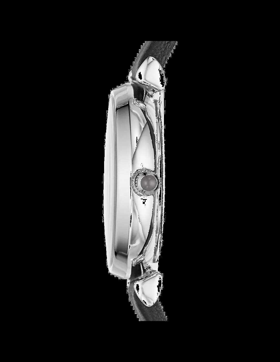 Visage cadran Emporio Armani AR11170 avec index bâtons et aiguilles dorés, date à 3h