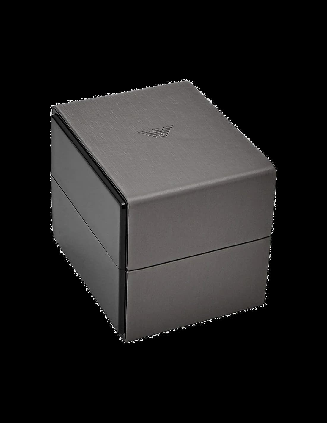 Attache bracelet Emporio Armani AR11170 en acier inoxydable bicolore or et argent, fermoir déployant