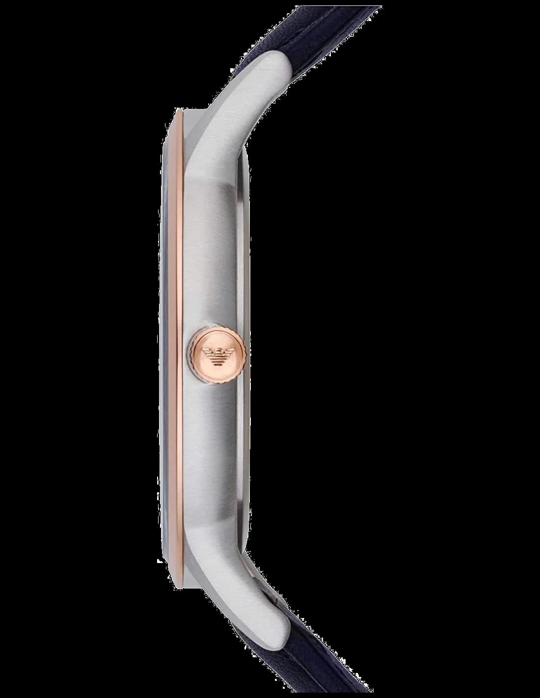 Montre Homme Emporio Armani Renato AR11188 - Cadran bleu, bracelet cuir vue 3