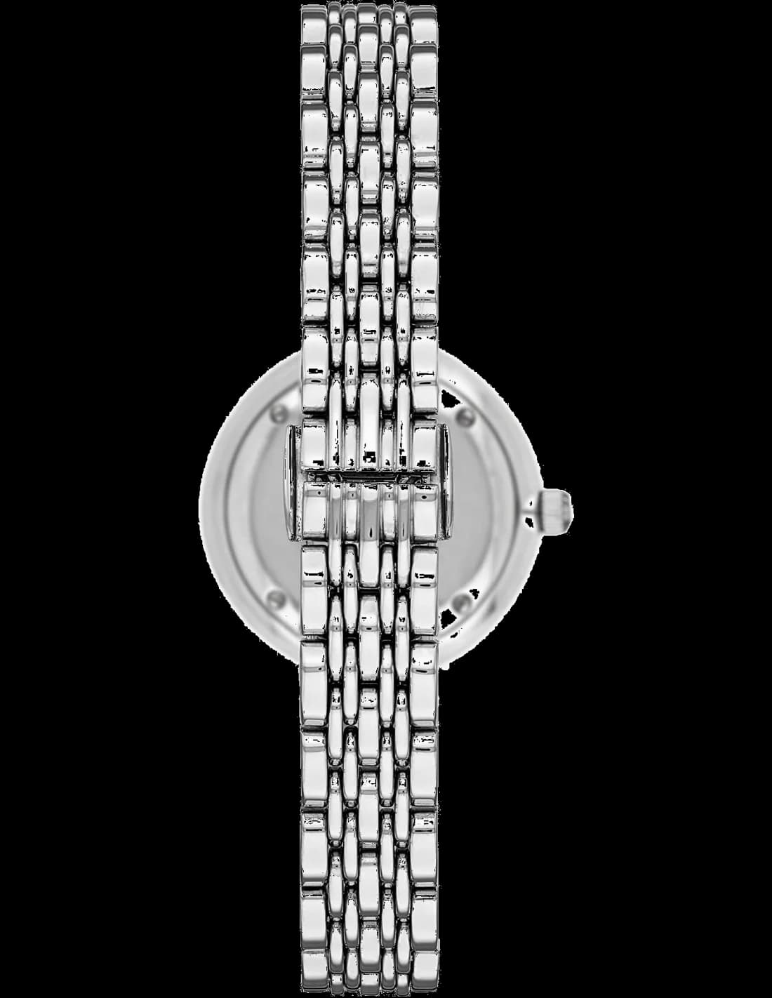 Attache bracelet Emporio Armani AR11204 en acier inoxydable doré avec fermoir déployant T-Bar et maillons ajustables