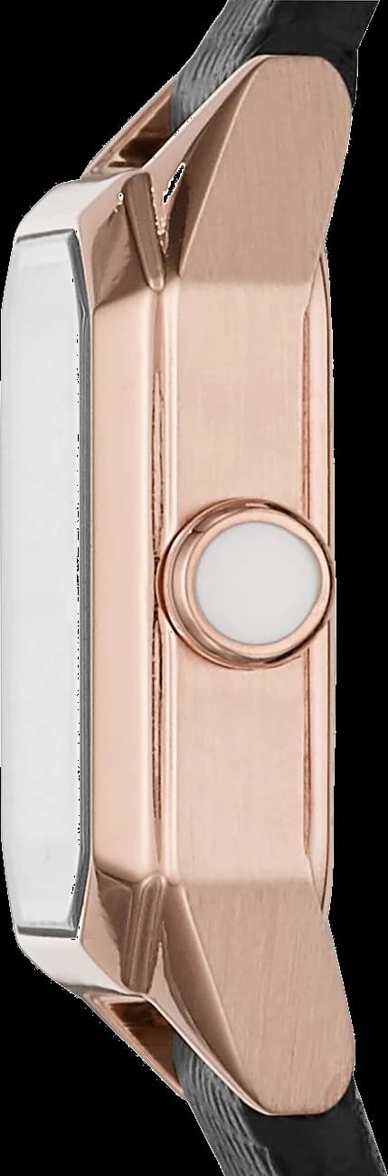 Visage cadran Emporio Armani AR11248 aux index bâtons argentés et aiguilles dauphines, date à 3h