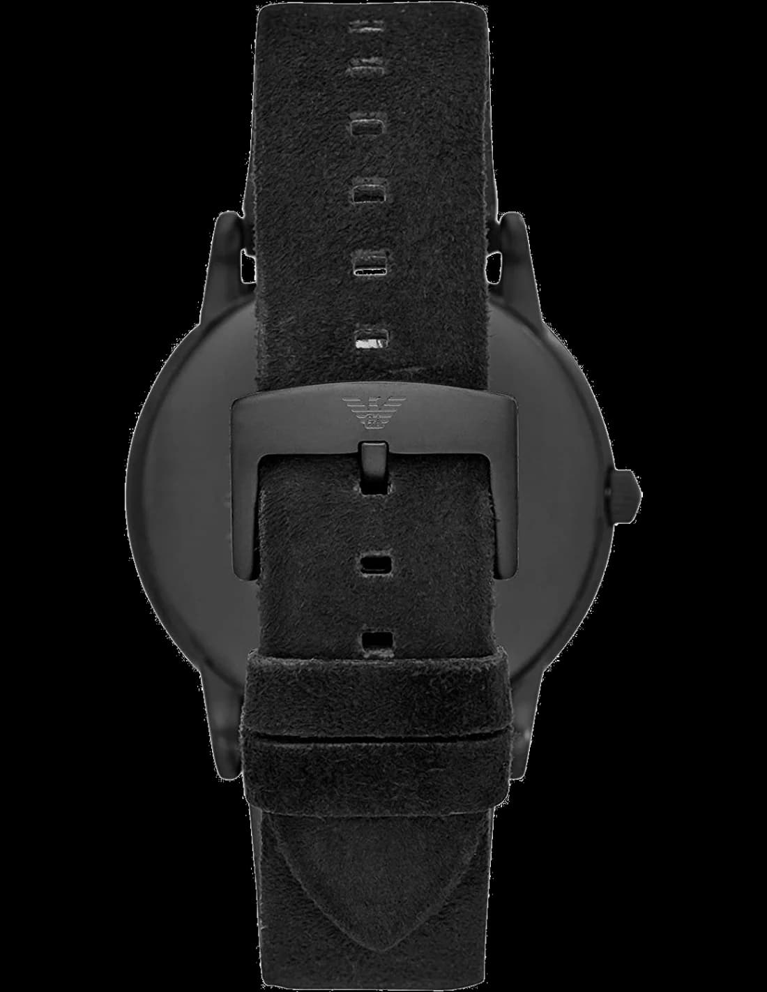 Attache bracelet Emporio Armani AR11274 en acier inoxydable brossé à boucle déployante pour un maintien sûr et élégant