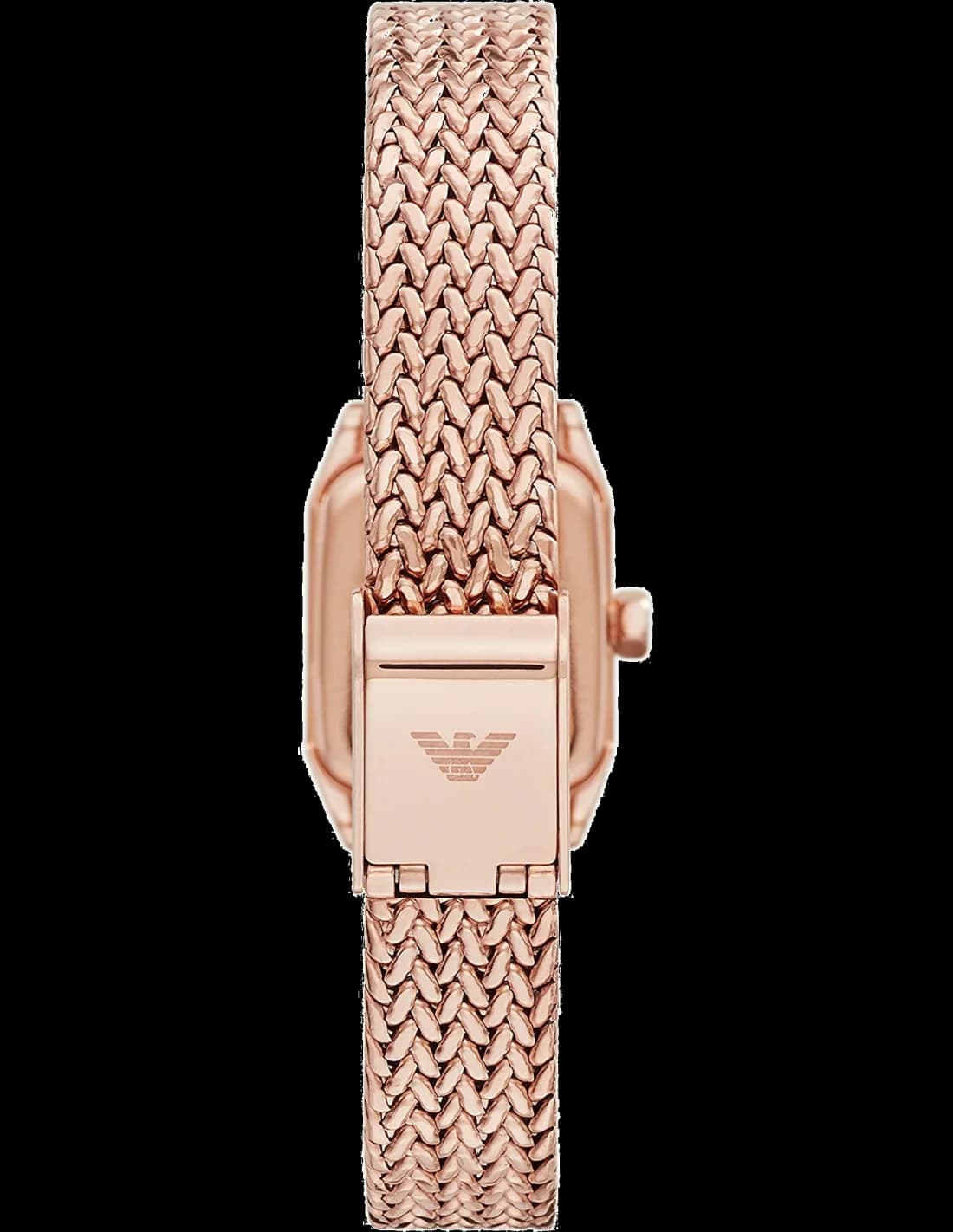 Visage cadran Emporio Armani AR11347 révèle index appliqués et aiguilles dauphine polies sur fond satiné soleil, lisibilité optimale