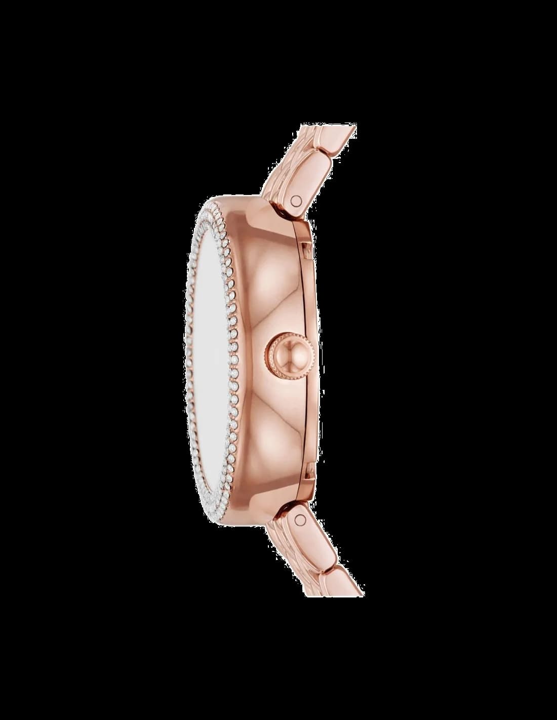 Montre Femme Emporio Armani AR11462 - Boîtier Or Rose, Cadran Nacre, Bracelet Acier vue 2