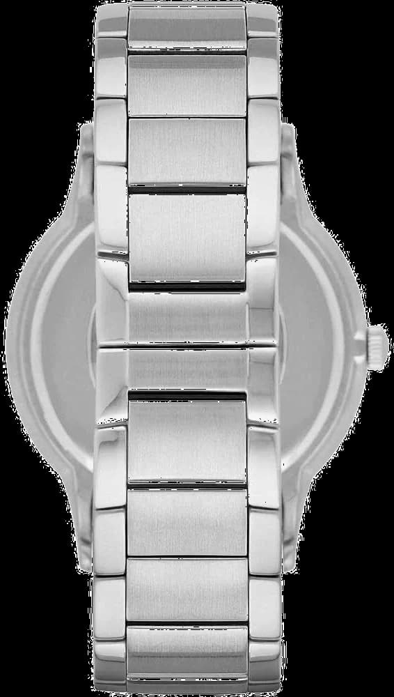 Attache bracelet Emporio Armani AR2514 en acier inoxydable maillé fin avec fermoir déployant sécurisé