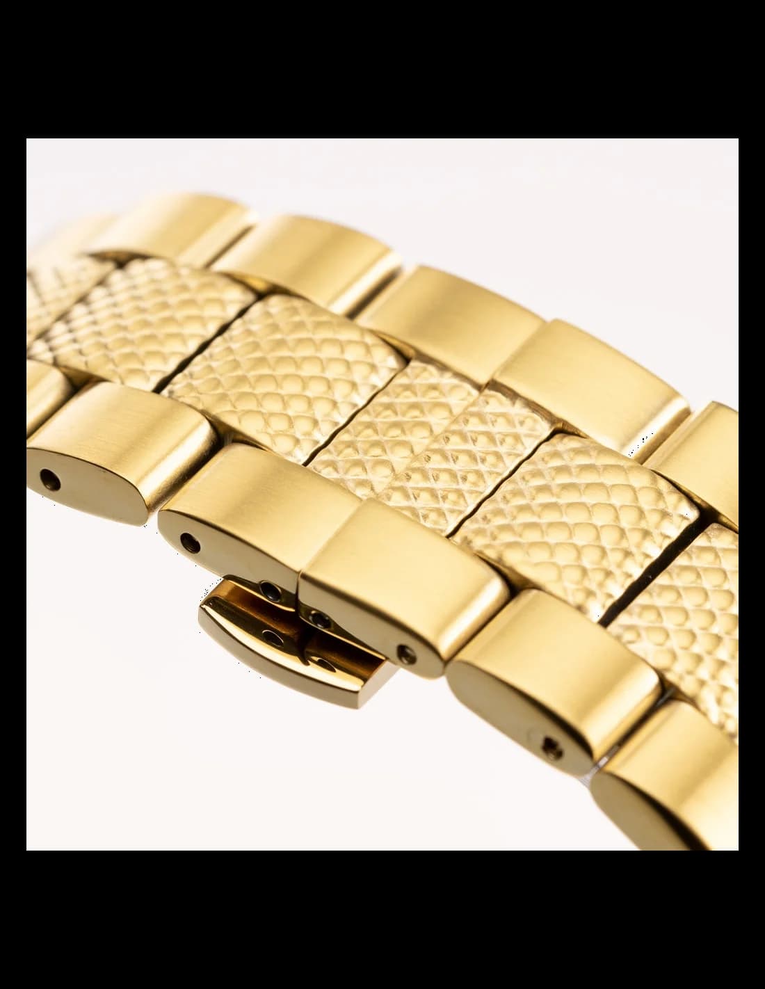 Montre Homme Emporio Armani AR5857 Chronographe Cadran Noir Acier/Or 43mm vue 3