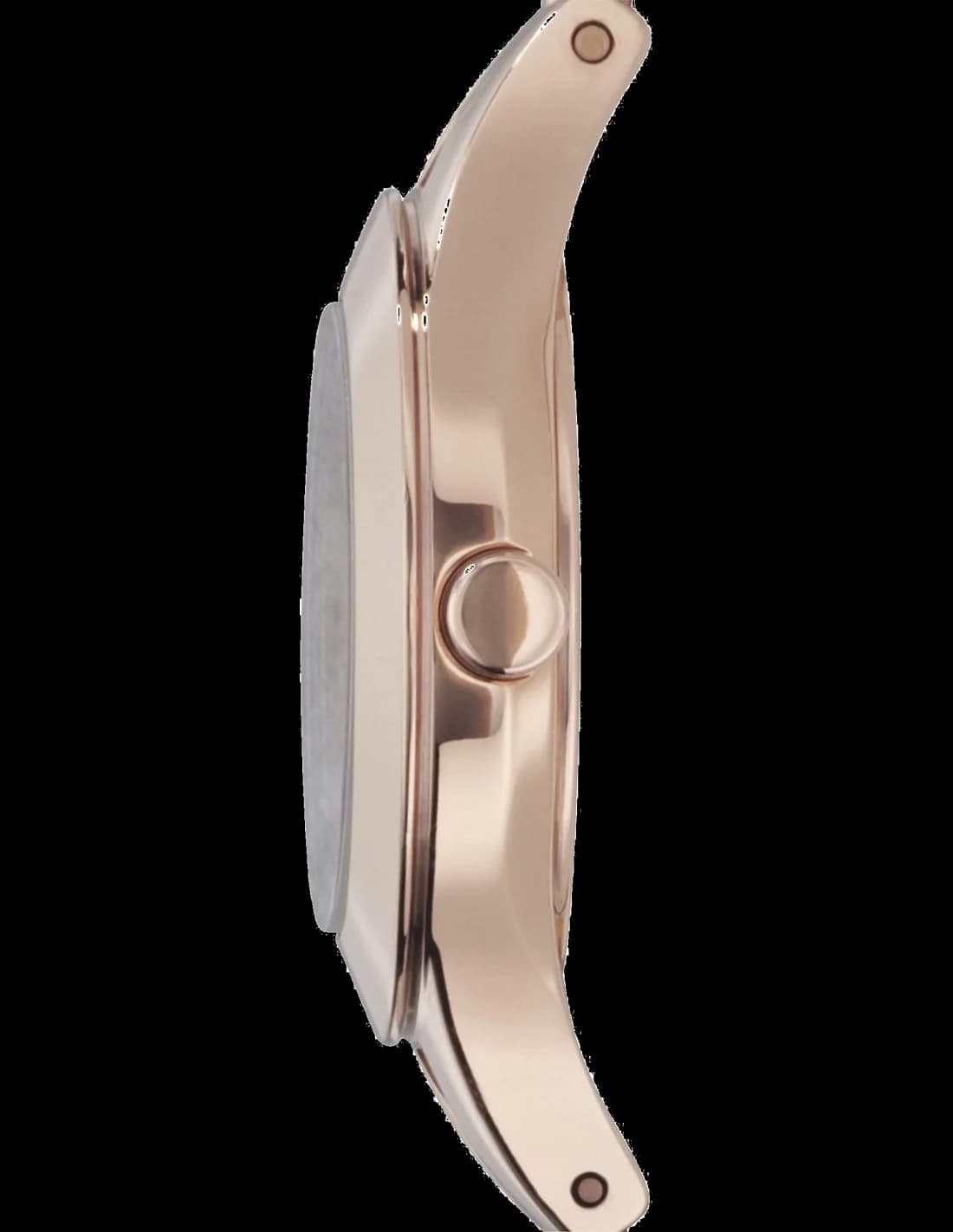 Visage cadran Emporio Armani AR7329 avec index bâtons appliqués et aiguilles dauphine dorées date à 3h précision suisse