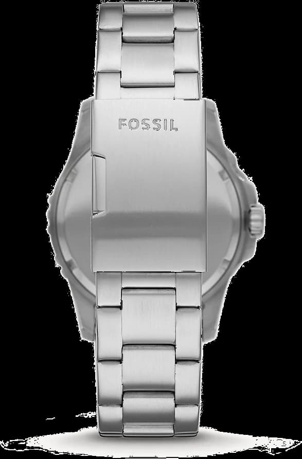 Montre Homme Fossil ME3190 Automatique Squelette en Acier Inoxydable Argent vue 2