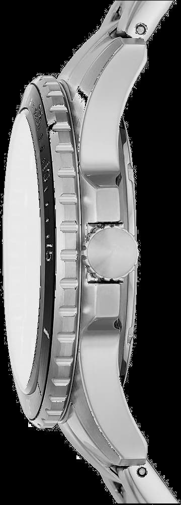 Montre Homme Fossil ME3190 Automatique Squelette en Acier Inoxydable Argent vue 3