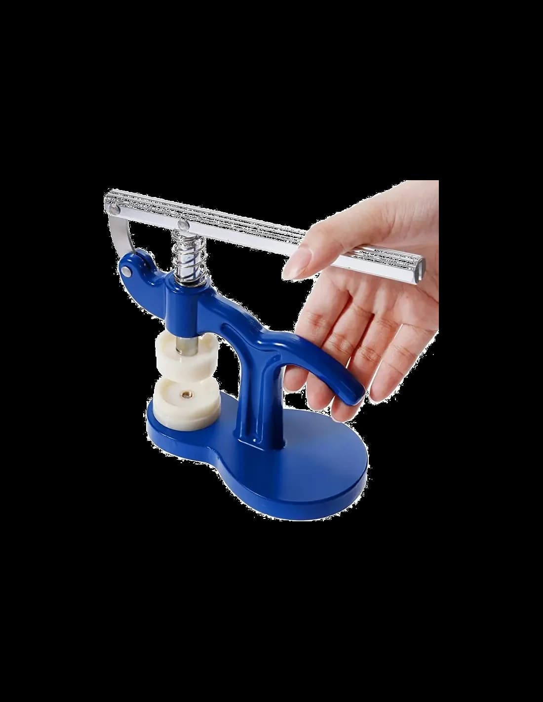 Presse horlogère professionnelle Gasmann 106133 pour fonds clipsés avec matrices vue 3