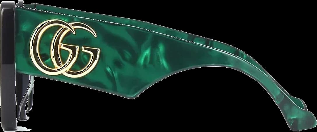 Lunettes de Soleil Gucci GG1680S en acétate - Modèle Œil de Chat pour Femme vue 3