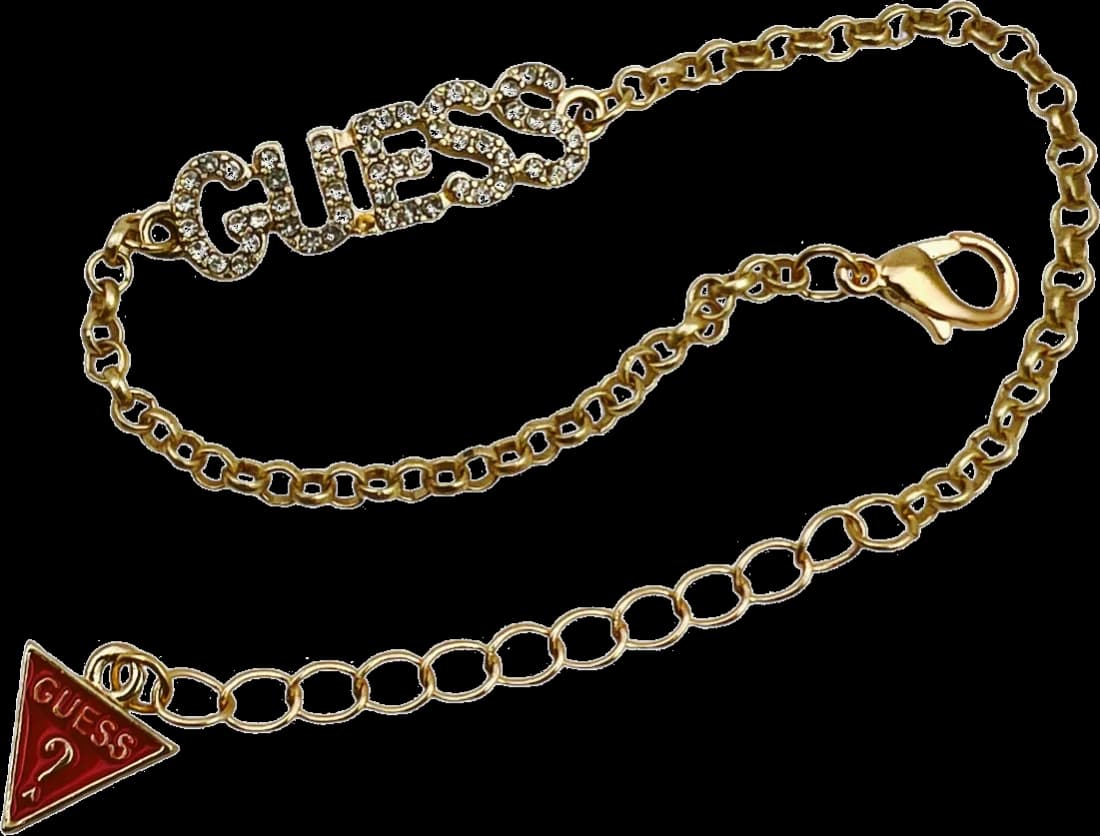 Bracelet Guess 109802 en métal doré jaune et argent, pour femme