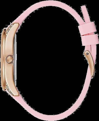 Montre Guess pour Femme GW0109L2 - Cadran or rose, bracelet silicone rose vue 2