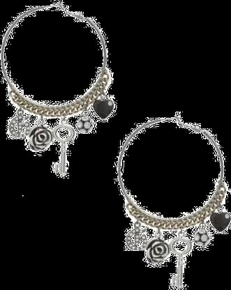 Boucles d'oreilles Guess en acier inoxydable pour femme - Réf. E139985-C1MX