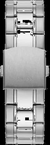 Montre Homme Guess Commander GW0056G1, Boîtier Argent et Cadran Noir Multifonction vue 2