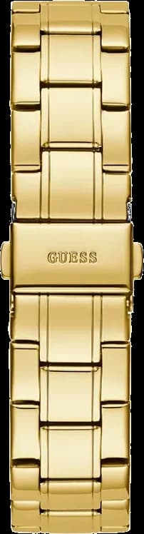 Attache bracelet Guess GW0111L2 en acier doré à maillons avec fermoir déployant sécurisé