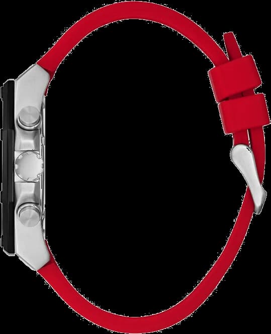 Visage cadran Guess GW0263G3 avec compteurs multifonction, guichet date 4h30 et aiguilles luminescentes